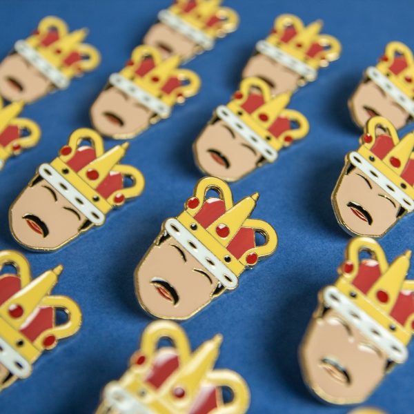 Queen Mercury Enamel Pin