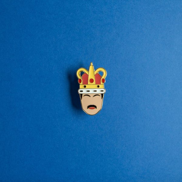 Queen Mercury Enamel Pin