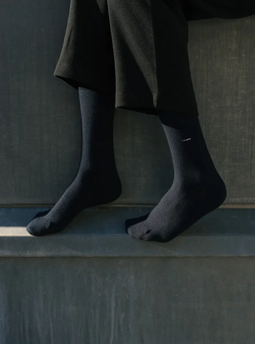 Daily crew socks (Dark Blue)