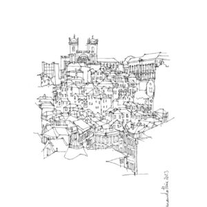 Scenic Porto - Handcrafted Architectural Prints