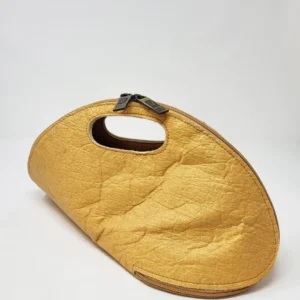PINATEX SHELL Gold Mineral Bag