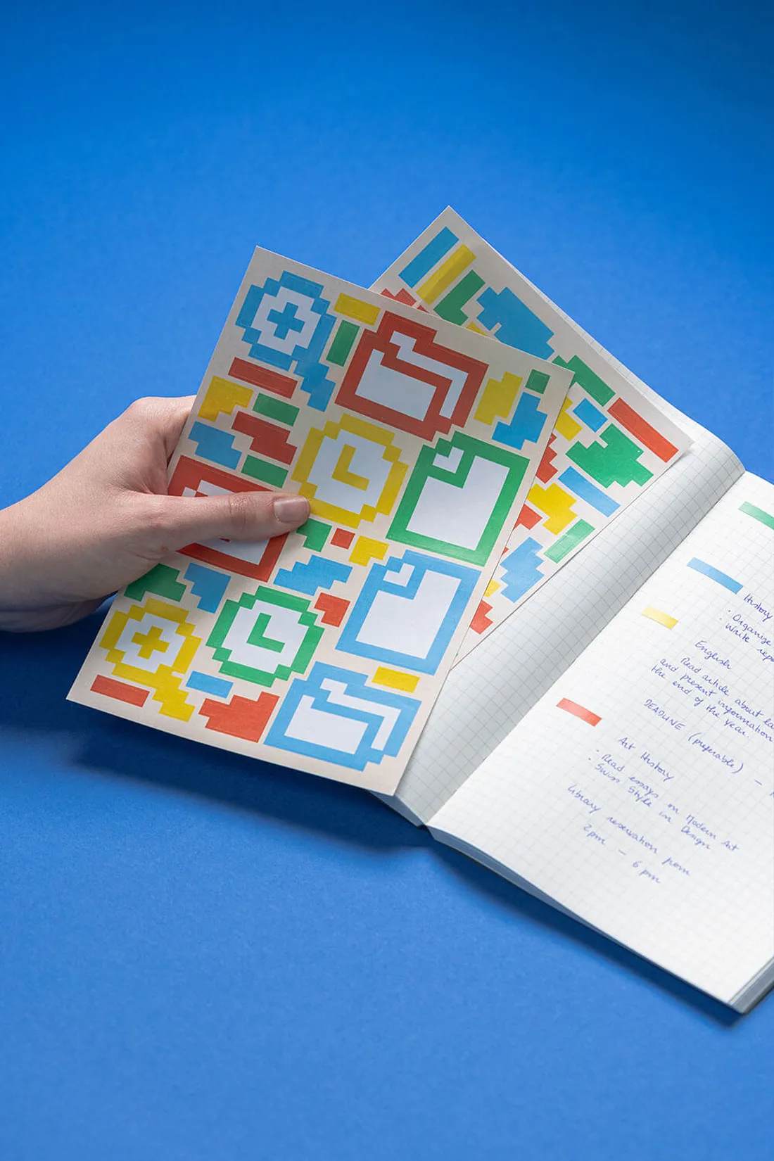 Sticker Set Blocks – Cru Loja