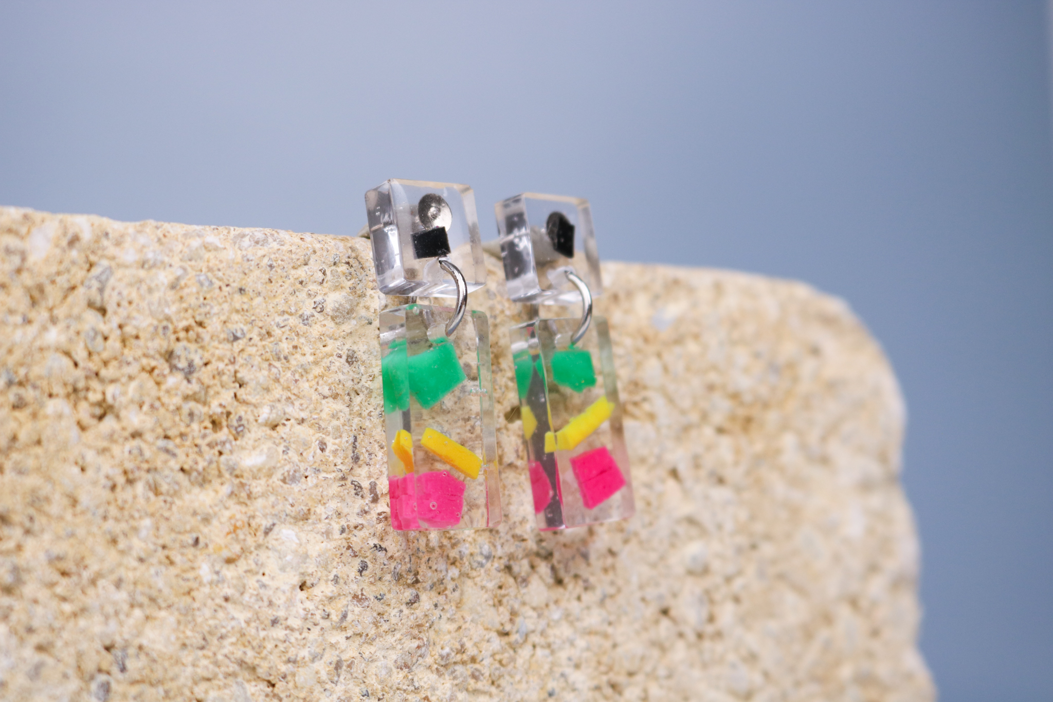 Color Cube Earrings — Elleonor