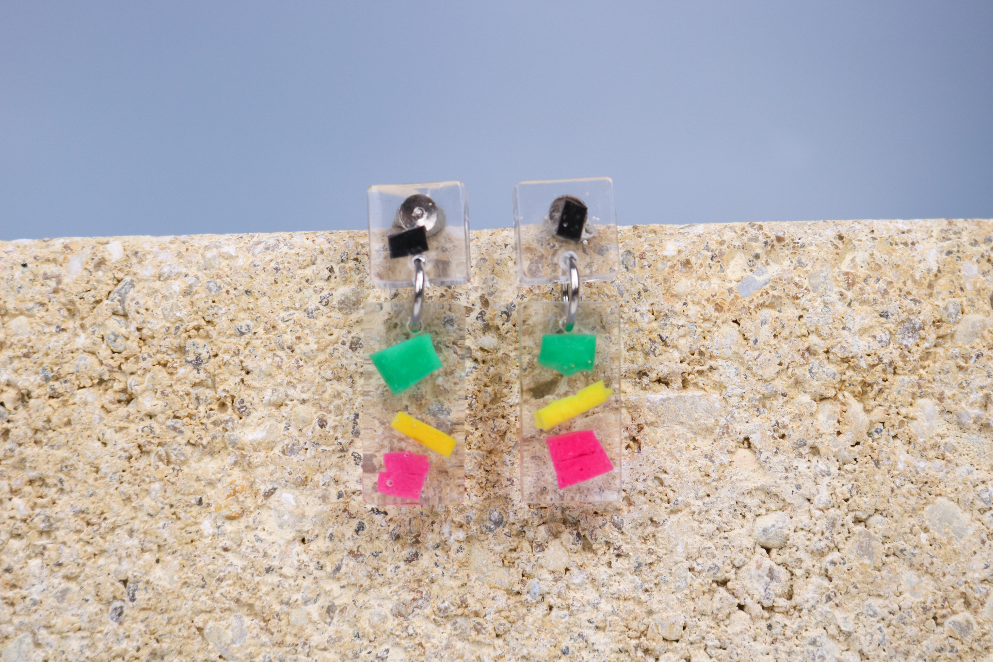 Color Cube Earrings — Elleonor