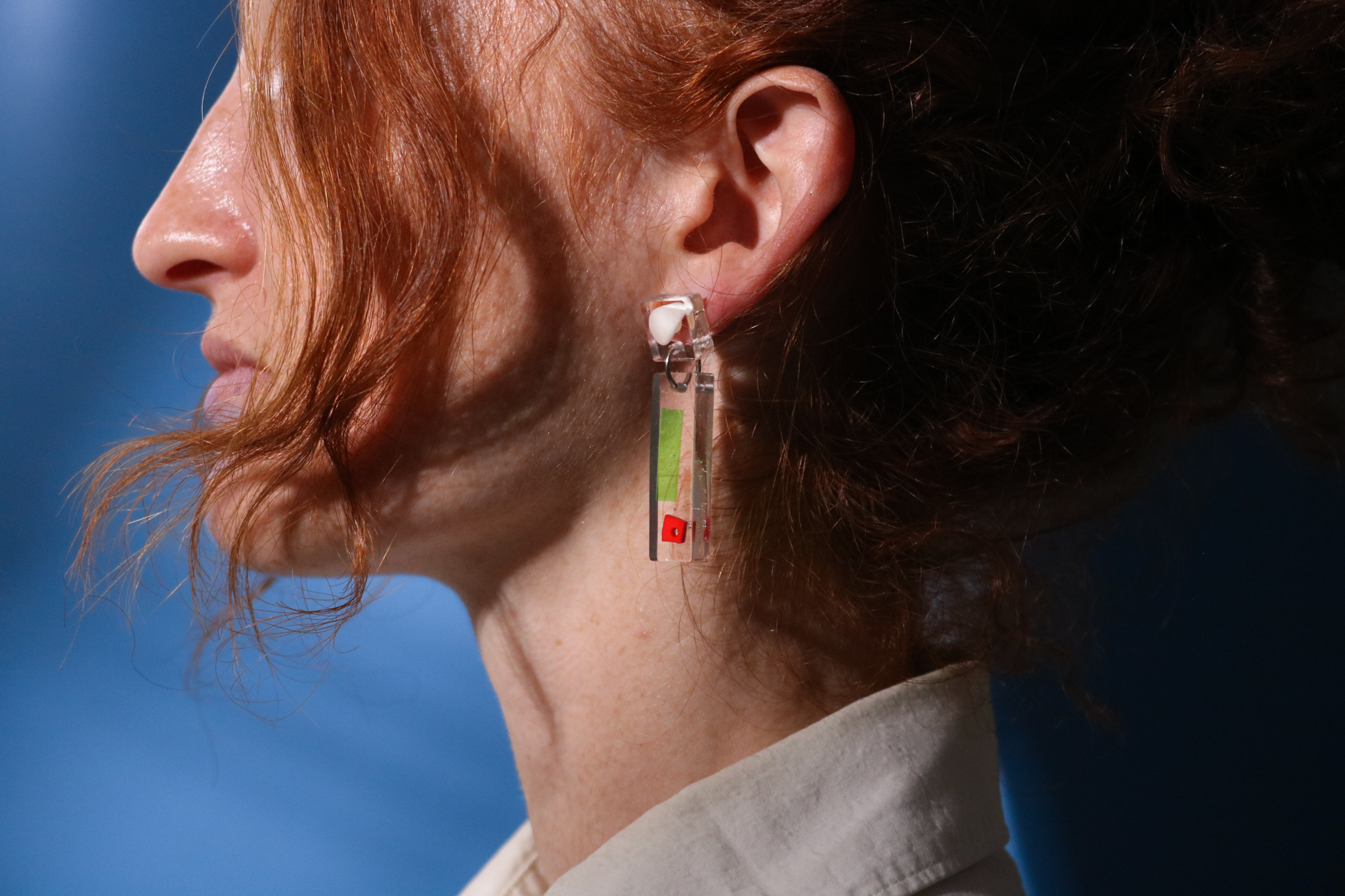 Color Patch Earrings - Elleonor