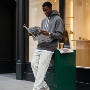 The TC Hoodie - Brown Marl