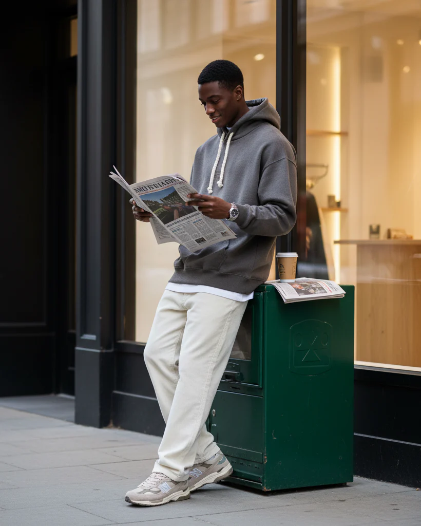 The TC Hoodie - Brown Marl