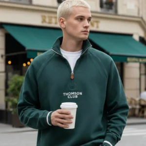 The TC Quarter-Zip - Green