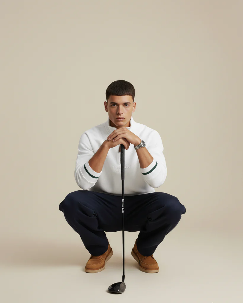 The TC Quarter-Zip - Off-White