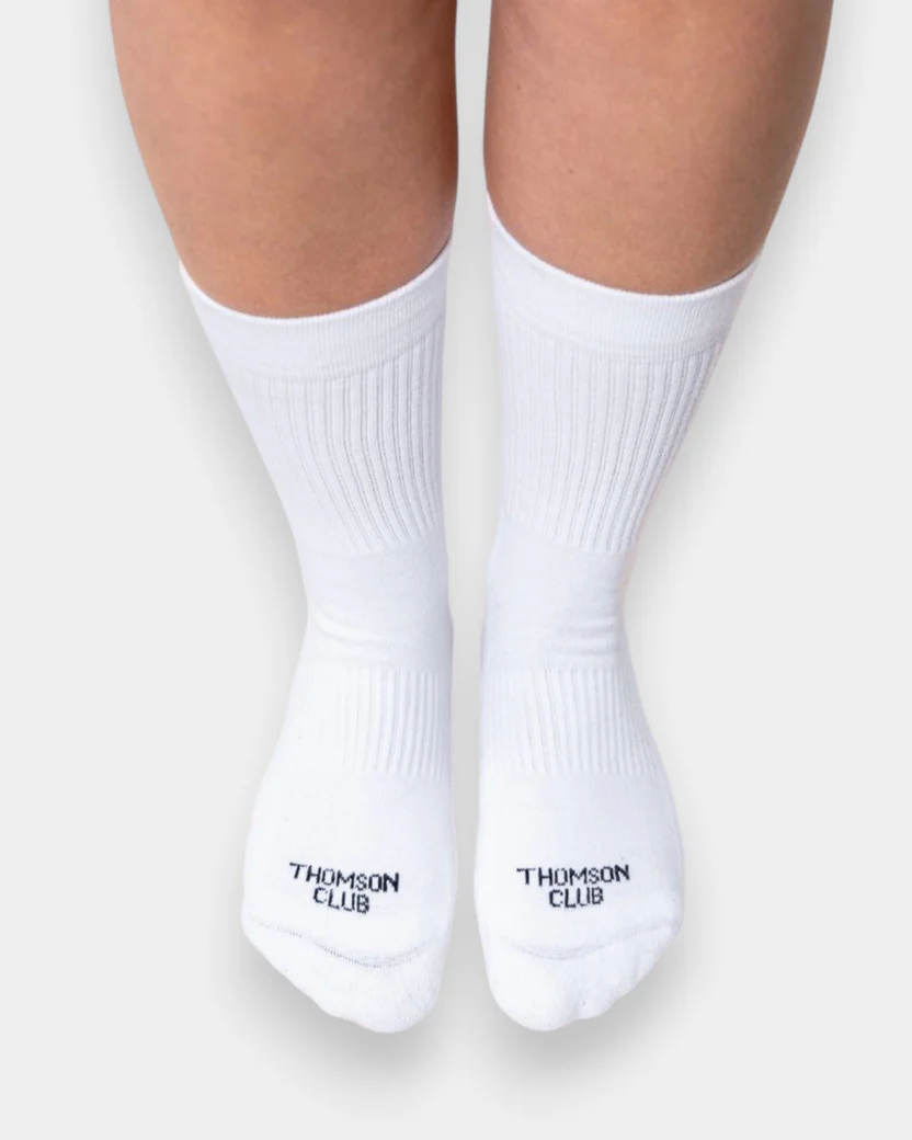 The TC Socks - White
