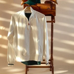 The TC Quarter-Zip - Off-White