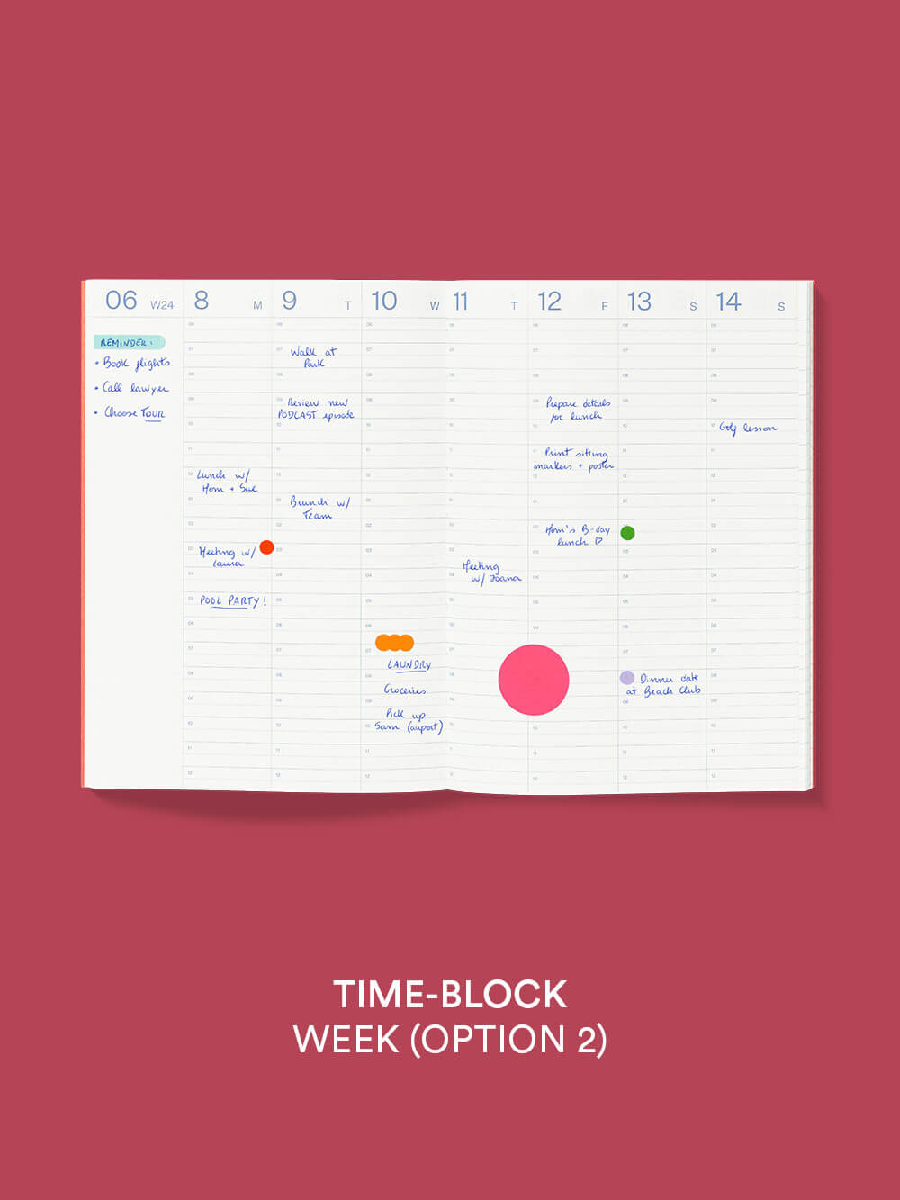 2026 Planner (Time-Block)
