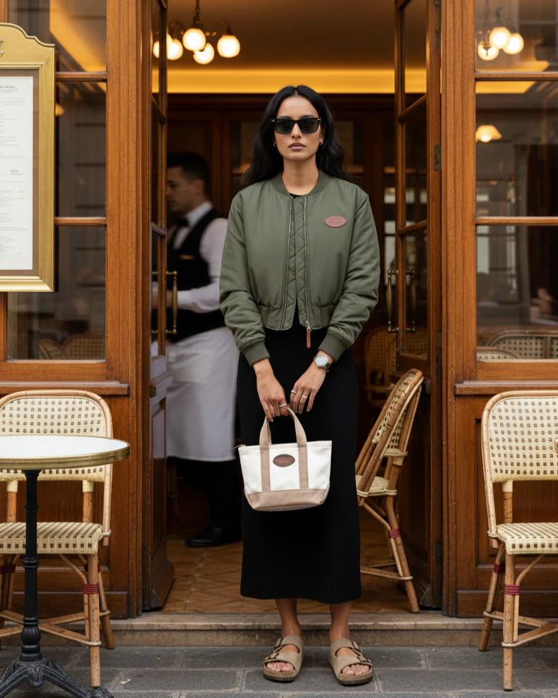 The TC Bomber Jacket - Khaki